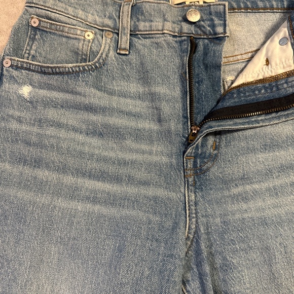 Madewell Jeans Womens 28 The Perfect Vintage Medium Wash Denim Distressed - Picture 4 of 12